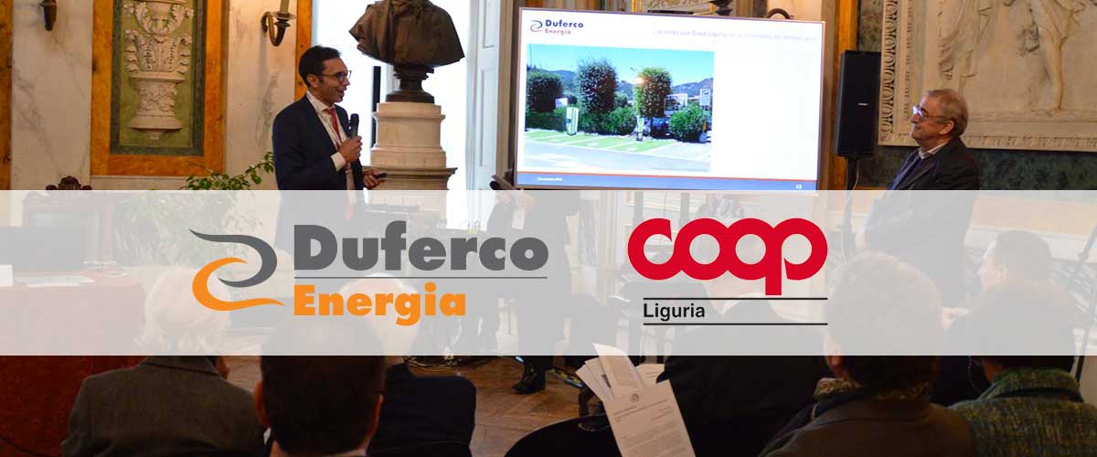 partnership tra Duferco Energia e Coop Liguria per lo sviluppo del territorio