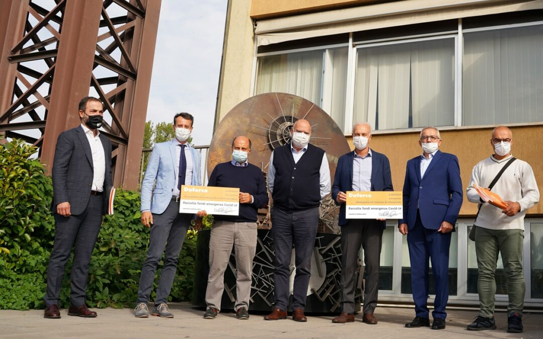 Il Gruppo Duferco dona 200 mila euro ai comuni di San Zeno e Poncarale