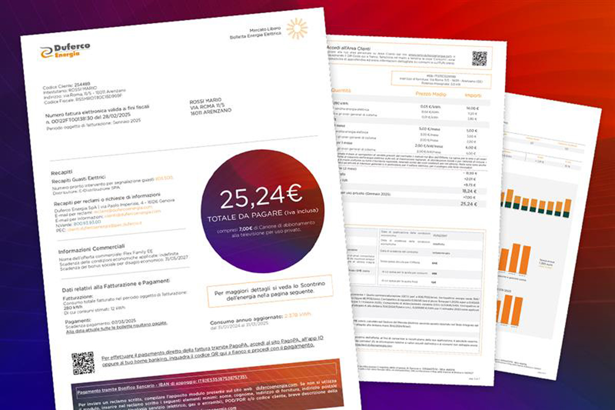 News Nuova Bolletta 2.0 - Duferco Energia